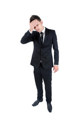 Business man isolated