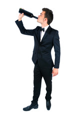 Obraz premium Isolated elegant man