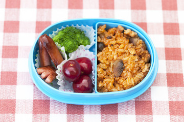 幼稚園児のお弁当