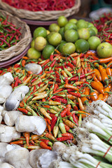 fresh chili peppers
