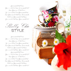Shabby chic Still life