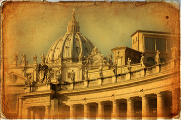 Obraz premium St. Peter's Basilica - Rome - Vatican
