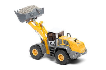 toy heavy bulldozer