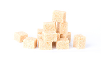 A pile of sugar cubes