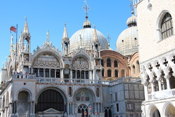 Fototapeta na wymiar St Mark's Basilica, Venezia, Venice, Italy