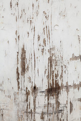 Altes Holz mit weisser Farbe