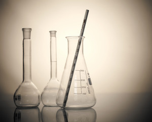 Old laboratory equipment