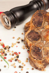 Churrasco with pepper