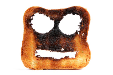 burnt toast