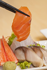Salmon Sashimi Sushi
