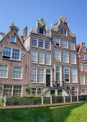 Fototapeta na wymiar maison d'amsterdam