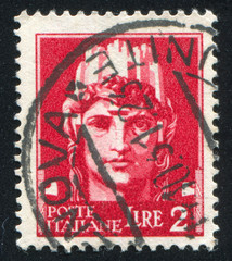 woman who symbolize Italy