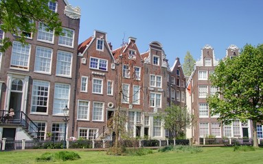 Fototapeta na wymiar maison d'amsterdam