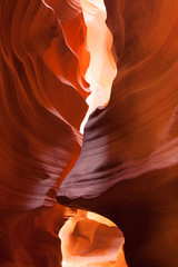 Antelope Canyon in the Navajo Reservation in Arizona