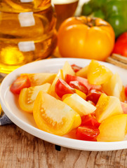 fresh tomato salad