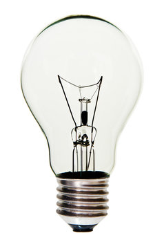 recommend clip art: Light Bulb isolated, with clipping path.