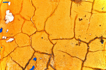 Obraz premium Yellow wall