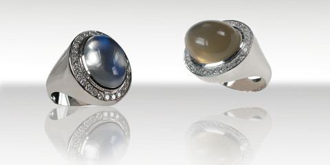 Ringe schwebend