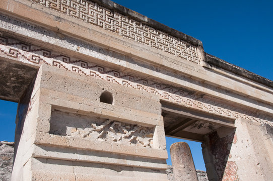 Archaeological site of Mitla, Oaxaca (Mexico)