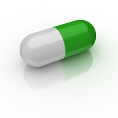 medical pill isolated