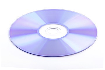CD rom isolated on white background
