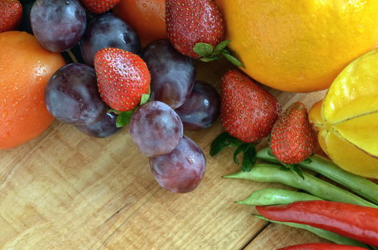 Fresh fruit & Vegetables Pictures