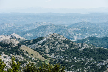 Obraz premium mounteins landscape in montenegro