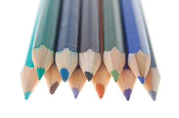 Obraz premium Color pencils arrangment