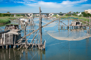 Traditional fishing village
