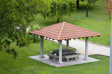 Naklejka premium parque