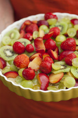 Fruit and berry pie