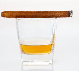 Cigars and whiskey