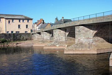 Fototapeta premium bridge over River Usk, Brecon