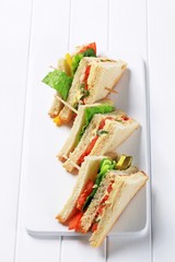 Vegetable Sandwiches