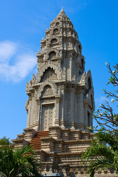 Buddhist temple in Cambodia .