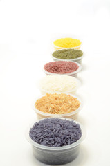 Obraz na płótnie Canvas Thai colorful mixed rice