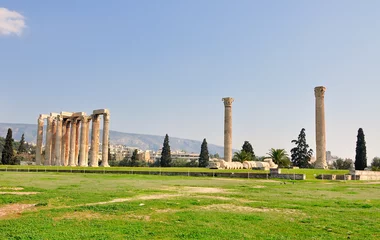 Foto op Plexiglas Temple of Olympian Zeus © barbar6