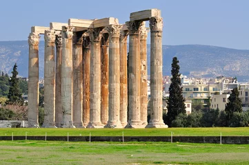 Foto op Plexiglas Temple of Olympian Zeus © barbar6