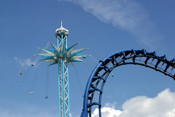 Fahrgeschäfte im Prater