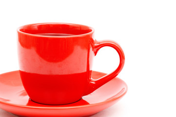 red cup of coffee