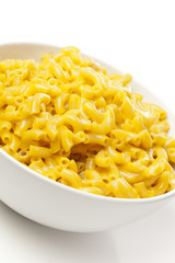 Macaroni and Cheese in a bowl