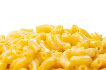 Plexiglas foto achterwand Macaroni and Cheese in a bowl © Brent Hofacker