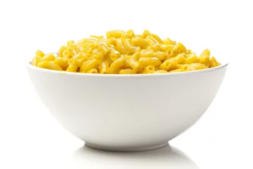 Wandcirkels plexiglas Macaroni and Cheese in a bowl © Brent Hofacker