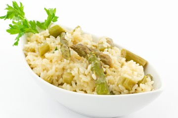 riso con asparagi