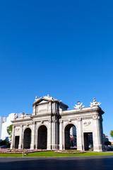 Fototapeta na wymiar Alcala Gate, Madrid