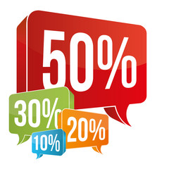 Colorful Speech Bubbles