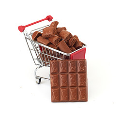 easter shopping concept.