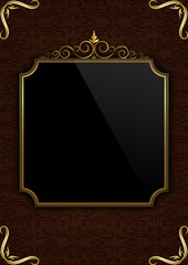 Floral vector background