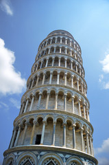 Fototapeta premium The leaning Tower of Pisa