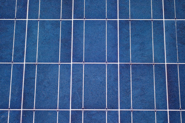 Close-up of solar panel